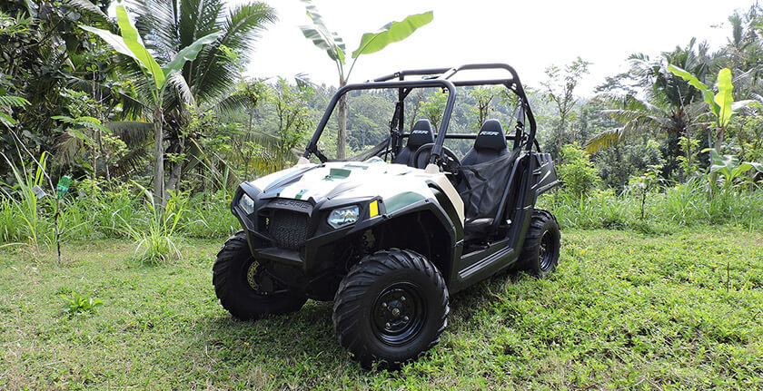 NO PICK UP INCLUDEMIN 2 PAX BOOK ONE DAY BEFORE !!Start
your engines and get ready to embark on a journey into the jungle to experience
Bali’s first and only purpose-built ATV track. This t