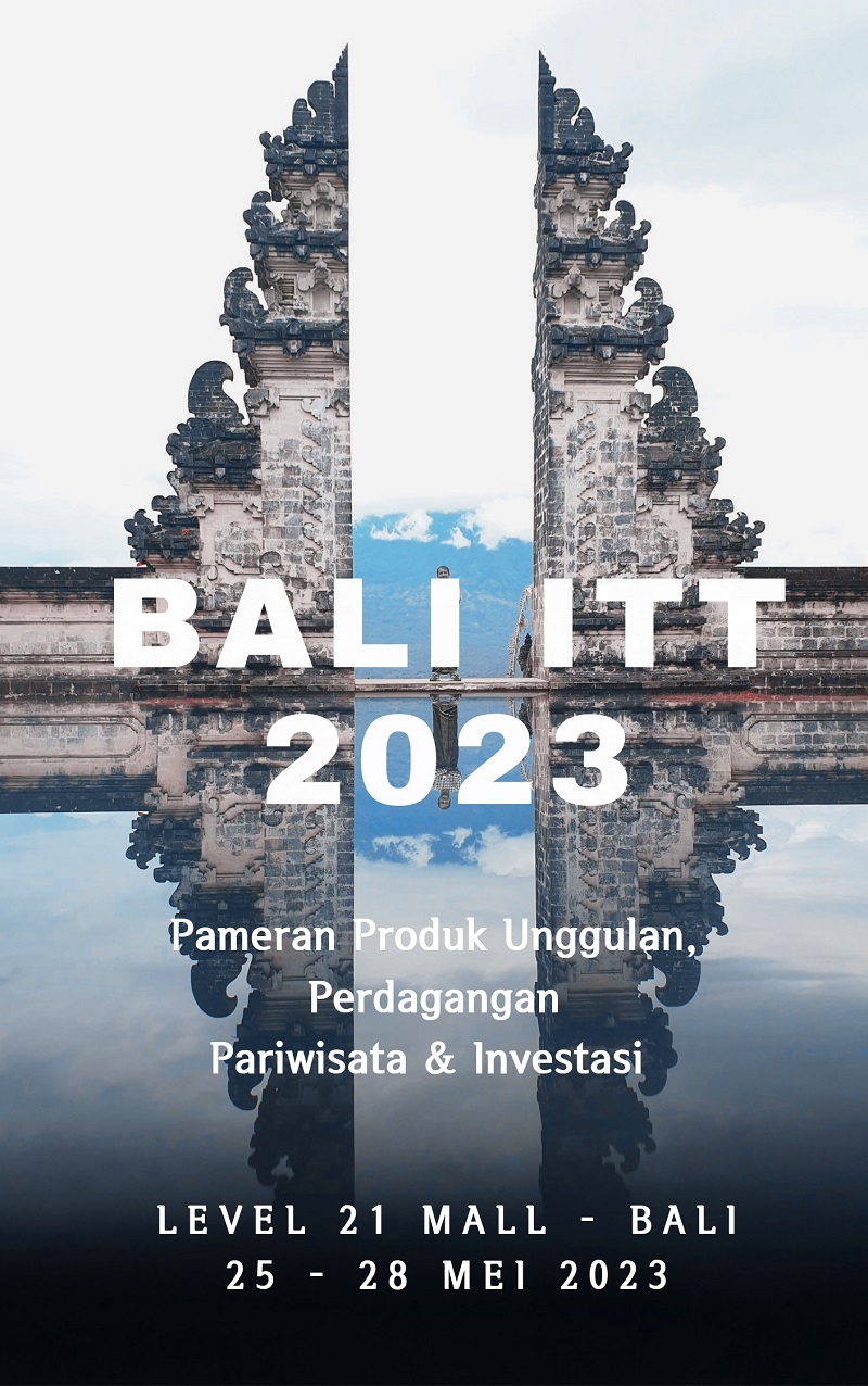 Tourism sector exhibition, Featured Products and Investment
Opportunities which are held regularly every year in Bali. Implementation in
2023 is the 9th implementation for the umpteenth time. Register