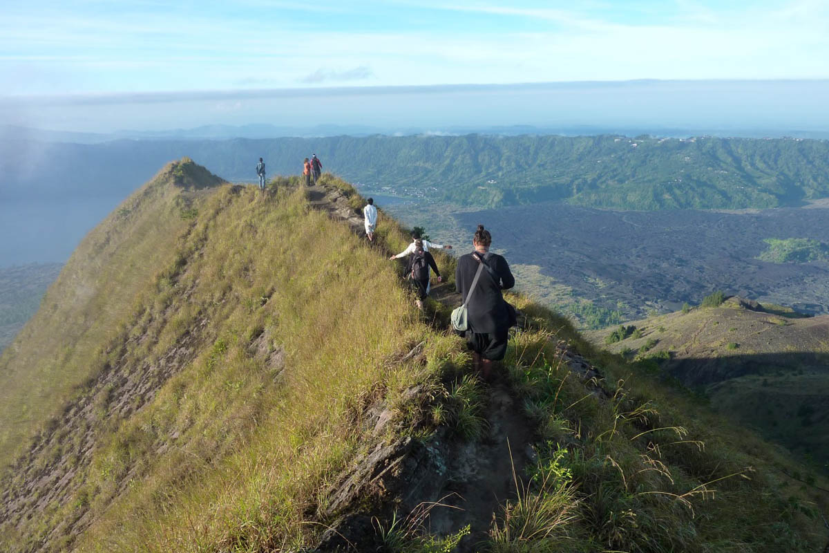 Gunung Agung - Bali's highest volcano
can be scaled in a night and a day - you'll want to depart aro