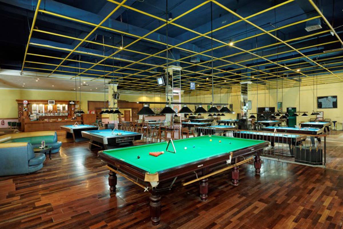 

Yes, Bali has its very own bowling alley cum billiard hall. Not
only does it offer 18 lanes, those
